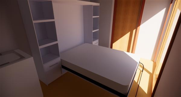 REVIT 2019_Murphy Bed Double