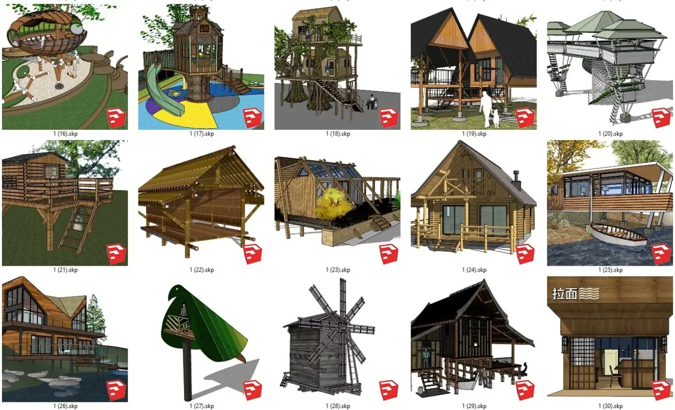 Wooden House