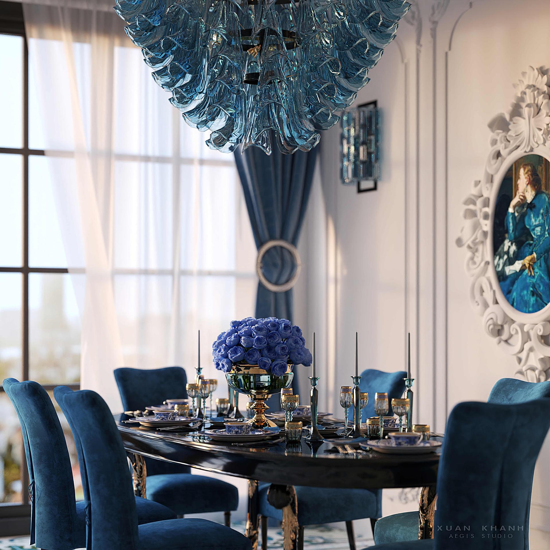 Interior Diningroom Scene