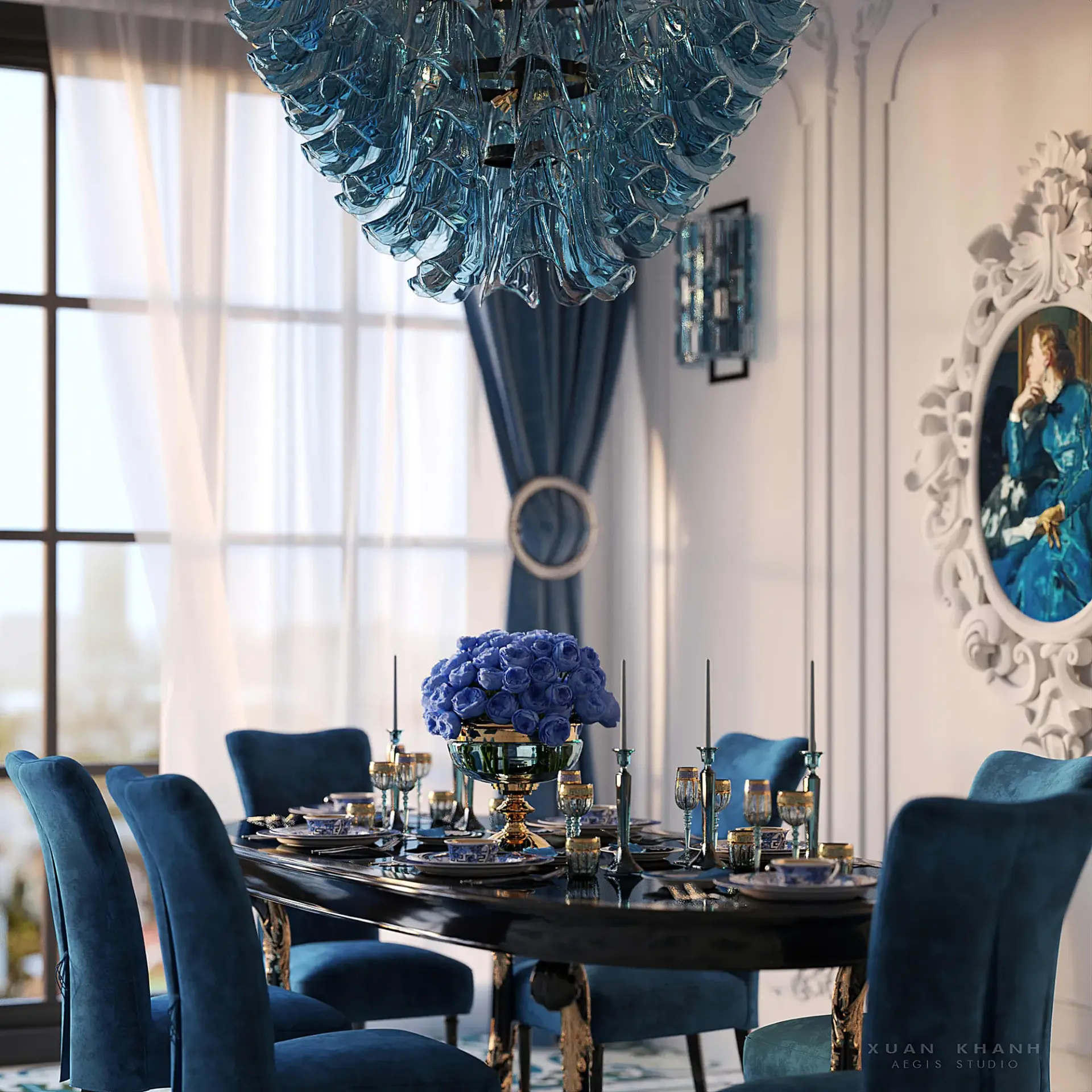 Interior Diningroom Scene