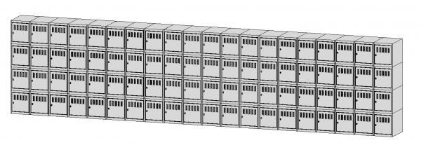 Set of Lockers