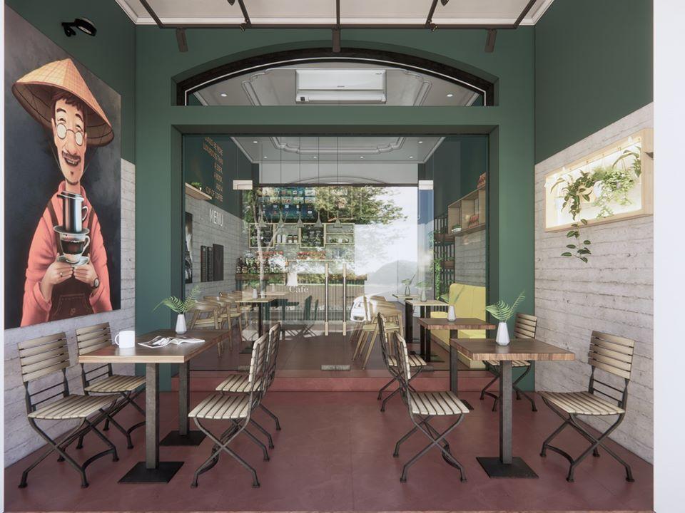 Interior Coffee room Scene