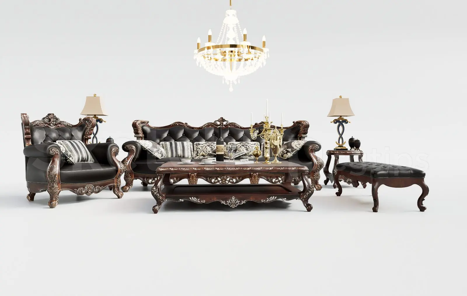 Neoclassical Sofa