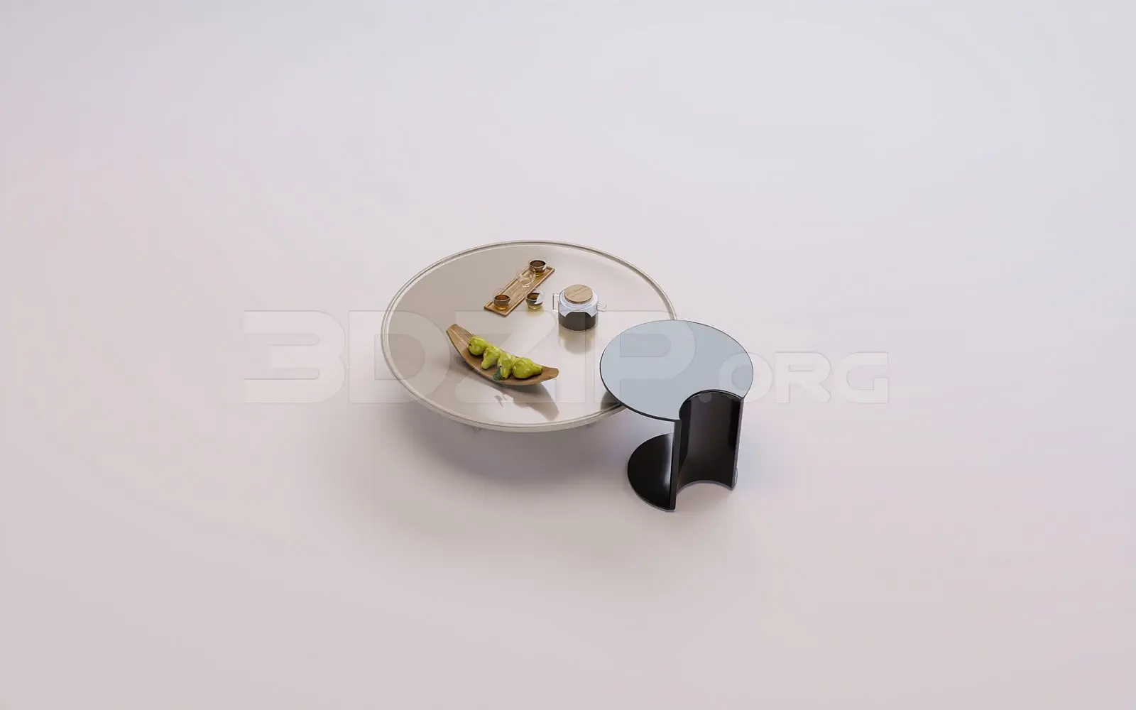 Tea Table Model for Interior Design