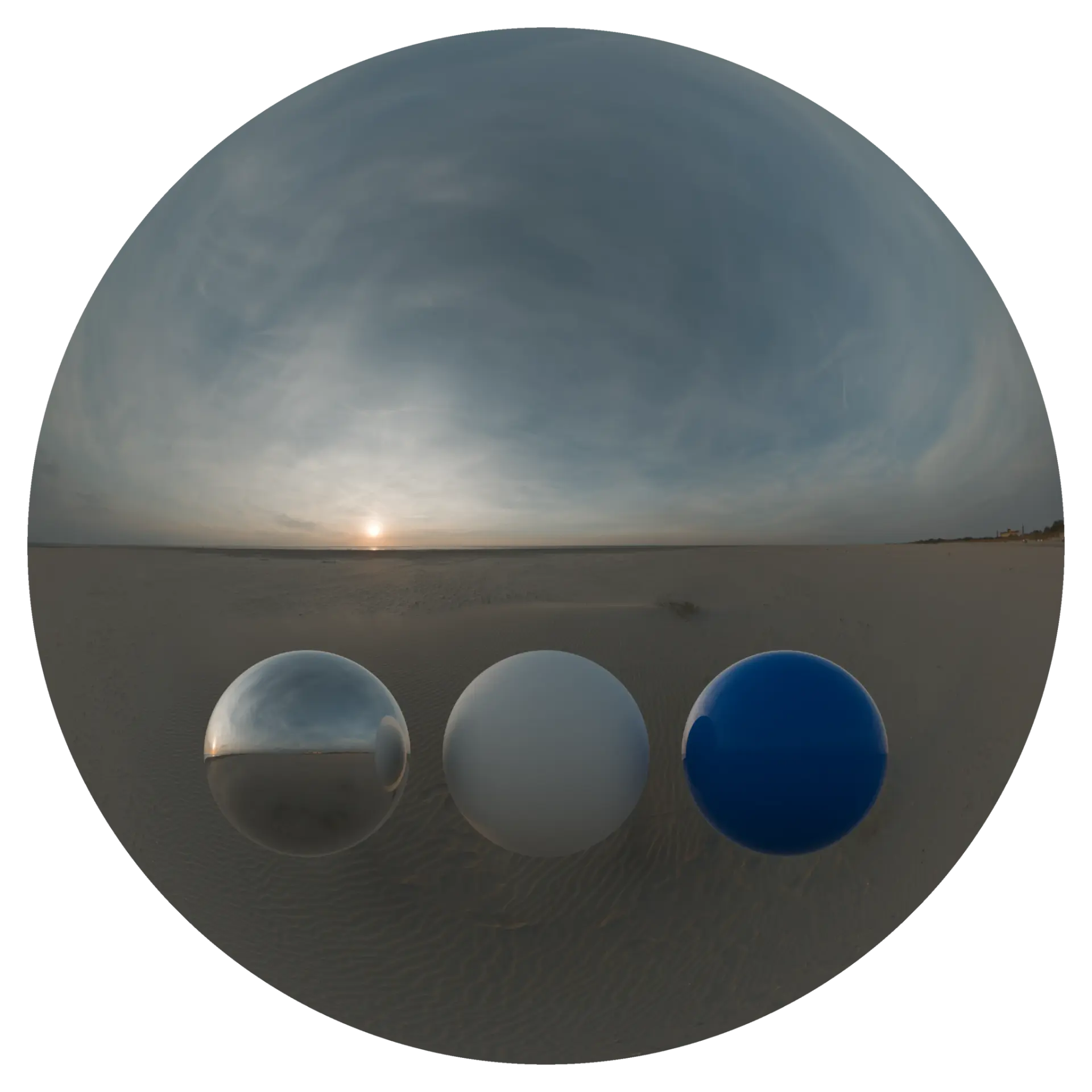 Evening Sky HDRI 011 A