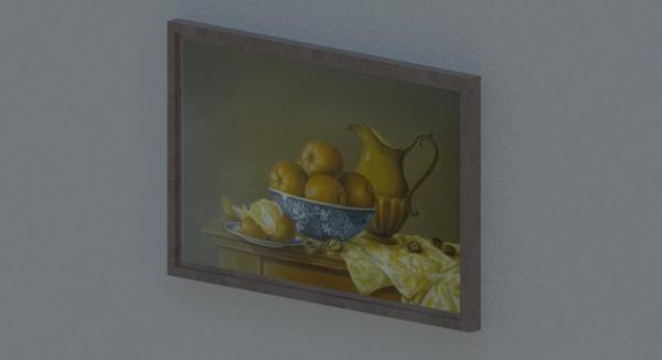 A wall painting ideal for kitchen or dining area