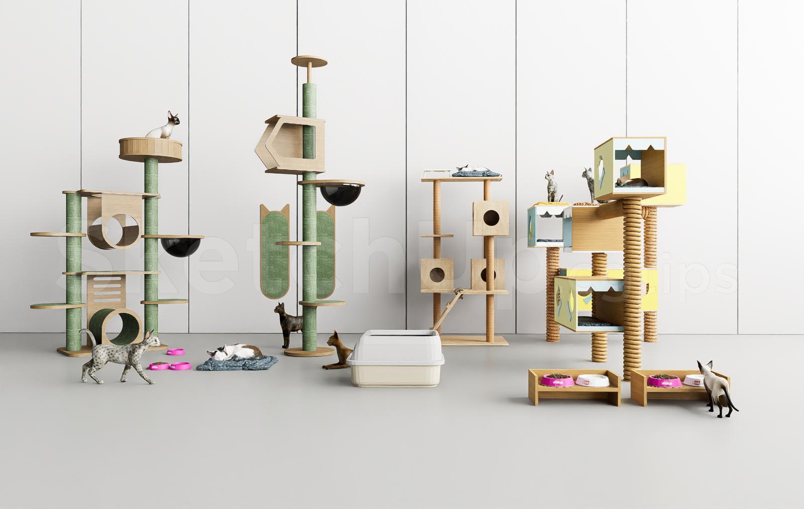 Modern Cat Tree Furniture