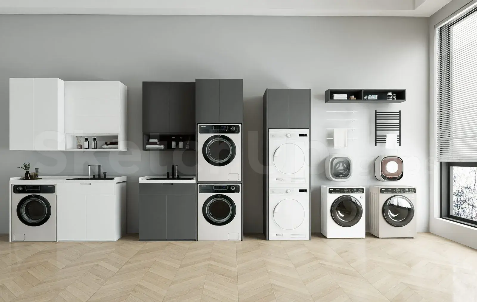 Modern Laundry Room