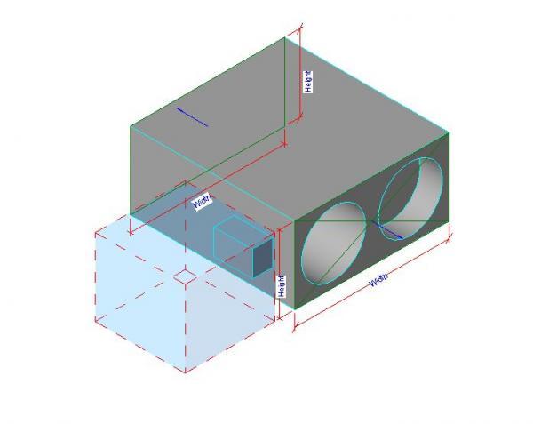 Aldes Parallel Zone Inline Register Terminal PDIL