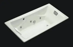 K-865-H2 Tea-for-Two 6 ft Bath — preview 1, by Kohler (RevitCity, CC0)