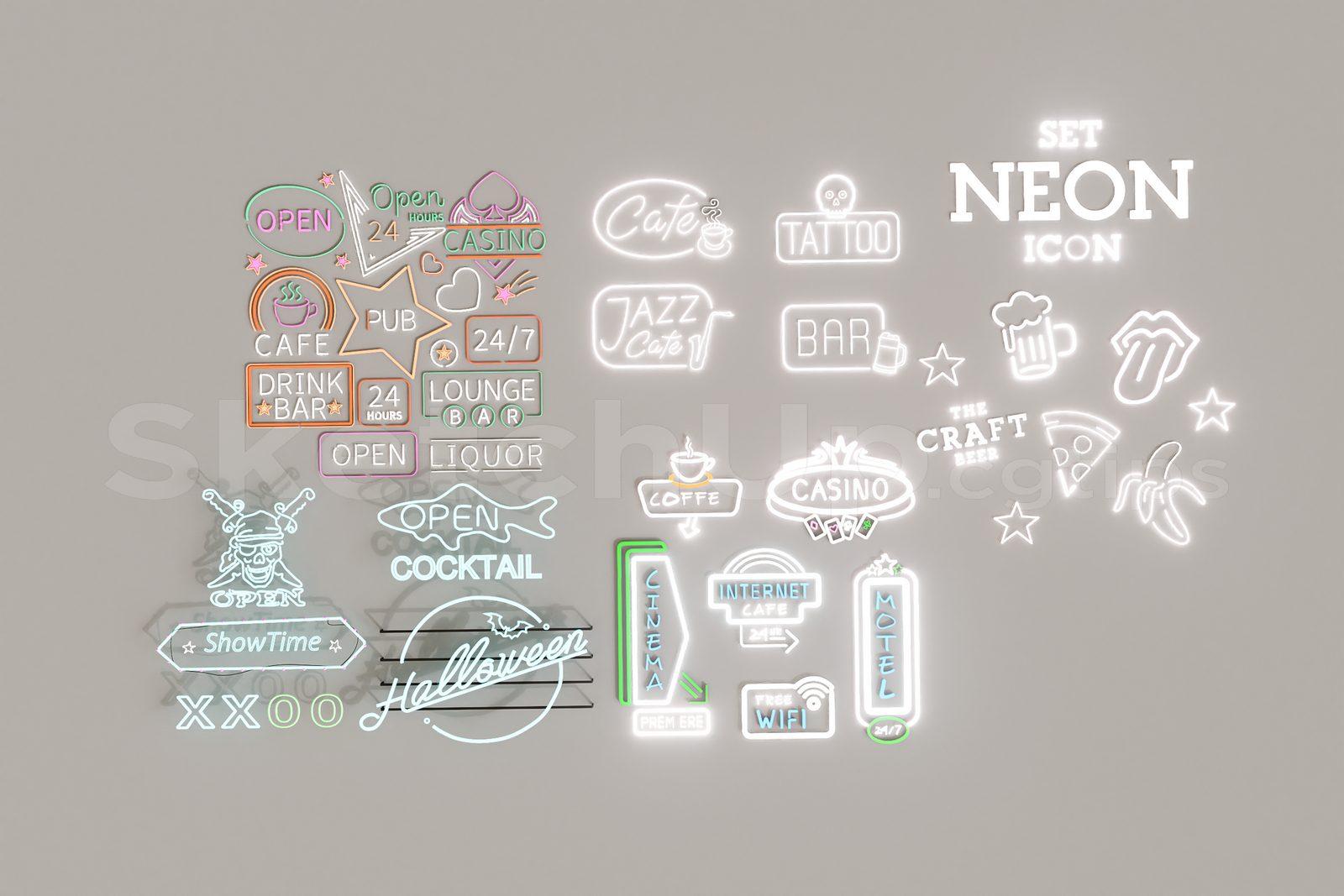 Neon Light Set