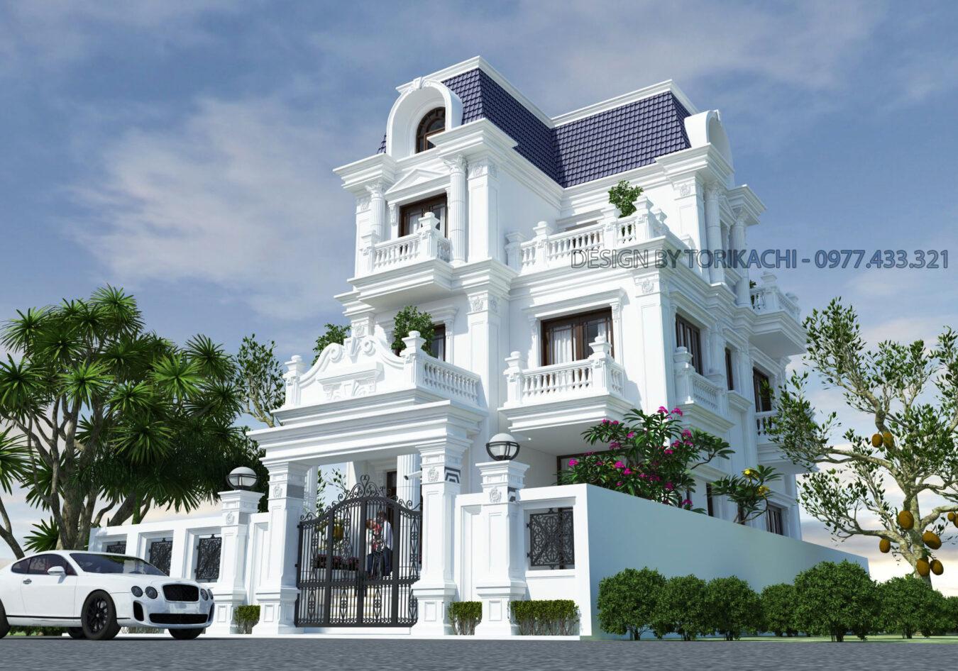 Exterior Villa Scene