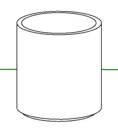 Circular Trash Can
