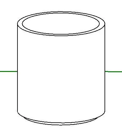 Circular Trash Can — preview 1, by Brandt Thornock (RevitCity, CC0)