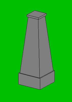 Tapered Post