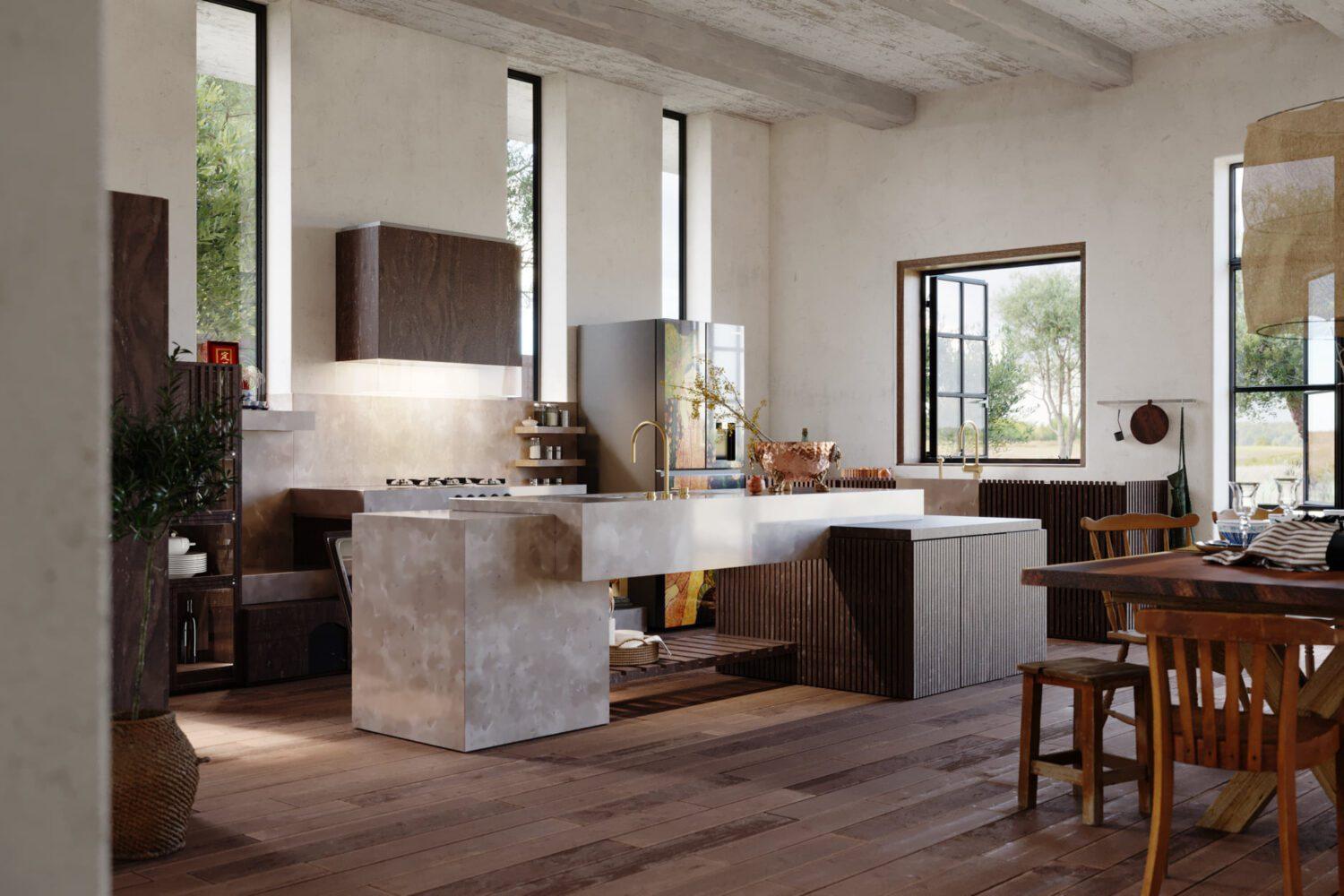 Interior Kitchen Room