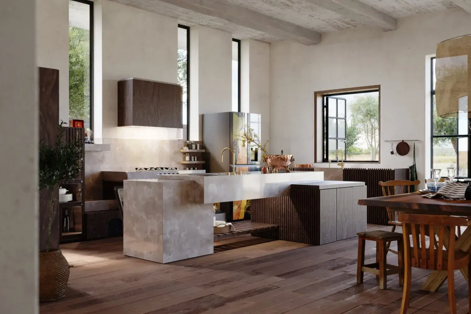 Interior Kitchen Room
