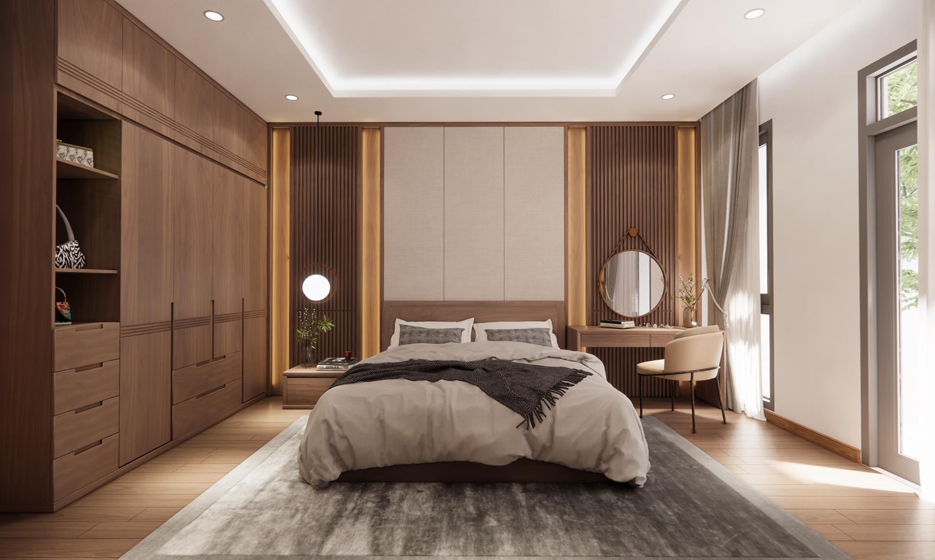 Interior Bedroom Scene