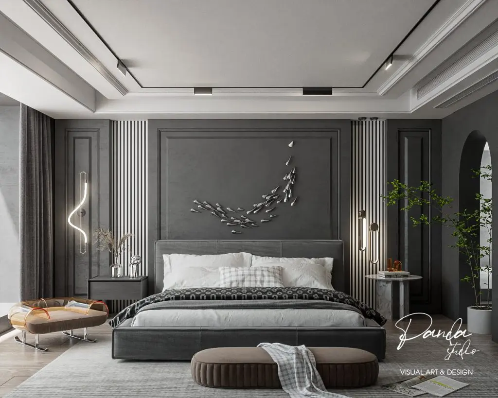 Interior Scenes Model Bedroom 570