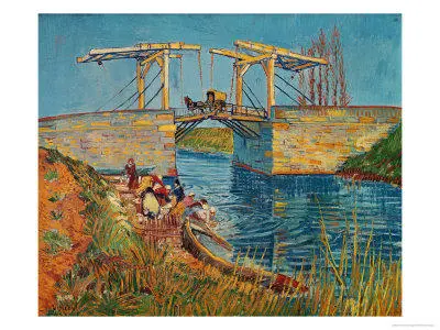 Art Piece - Draw Bridge at Arles - Van Gogh — preview 1, by Mark Doyle (RevitCity, CC0)