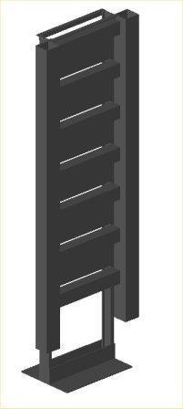 Chatsworth rack with cable management