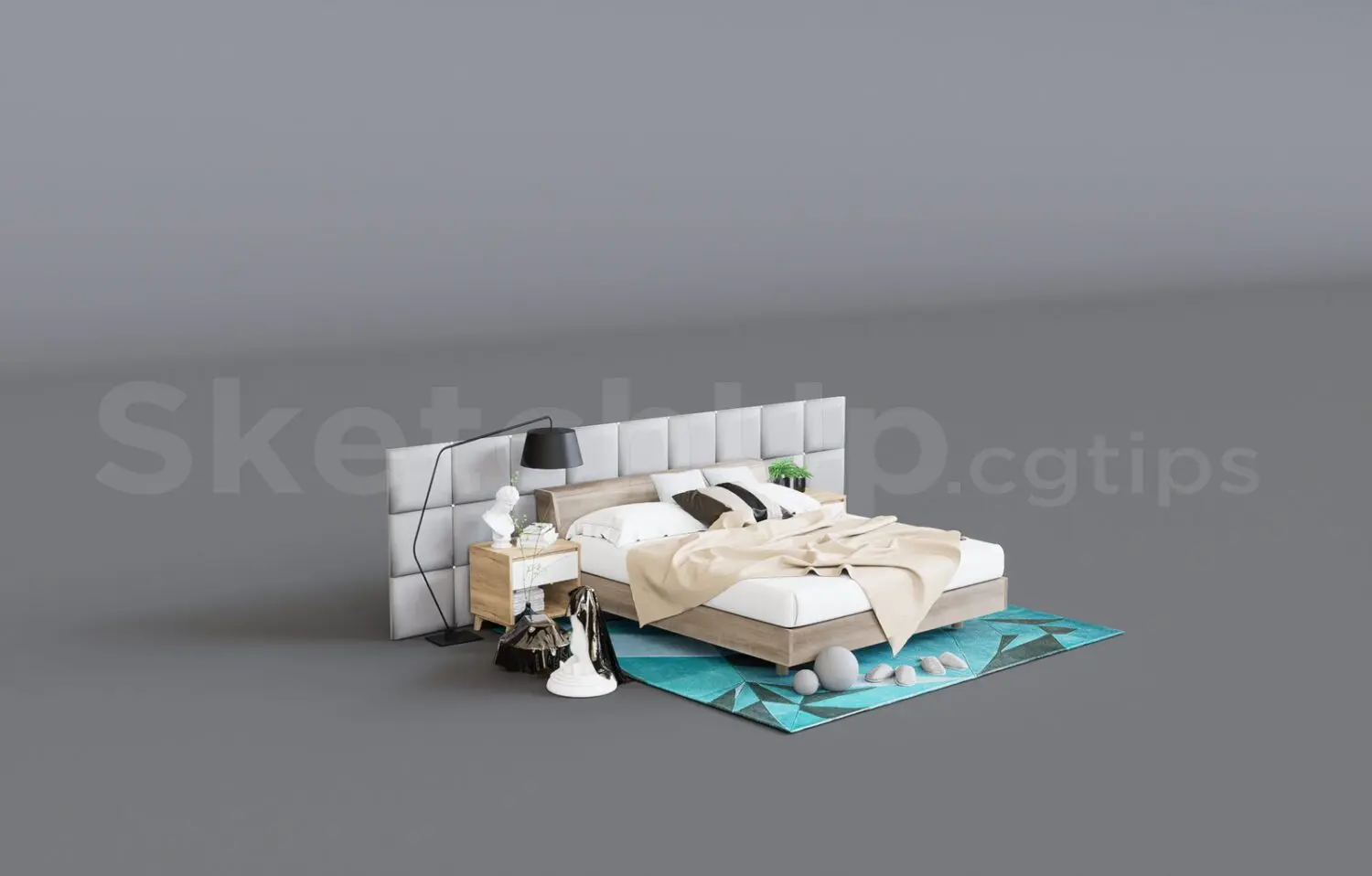 Bed — preview 1 (cgtips, CC0)
