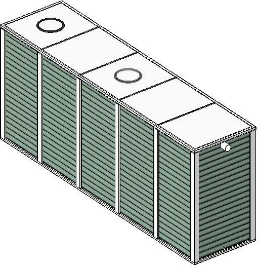 Tank UniqueModular 5Bay 5300 3200Litre