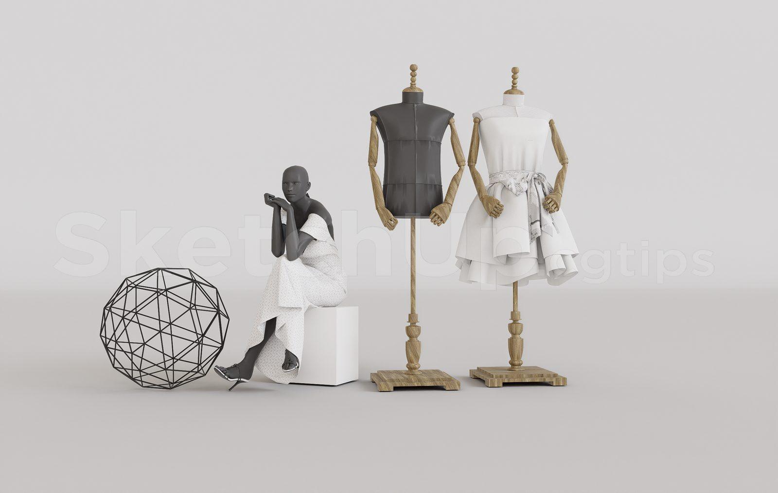 A Mannequin For Fashion Clothing
