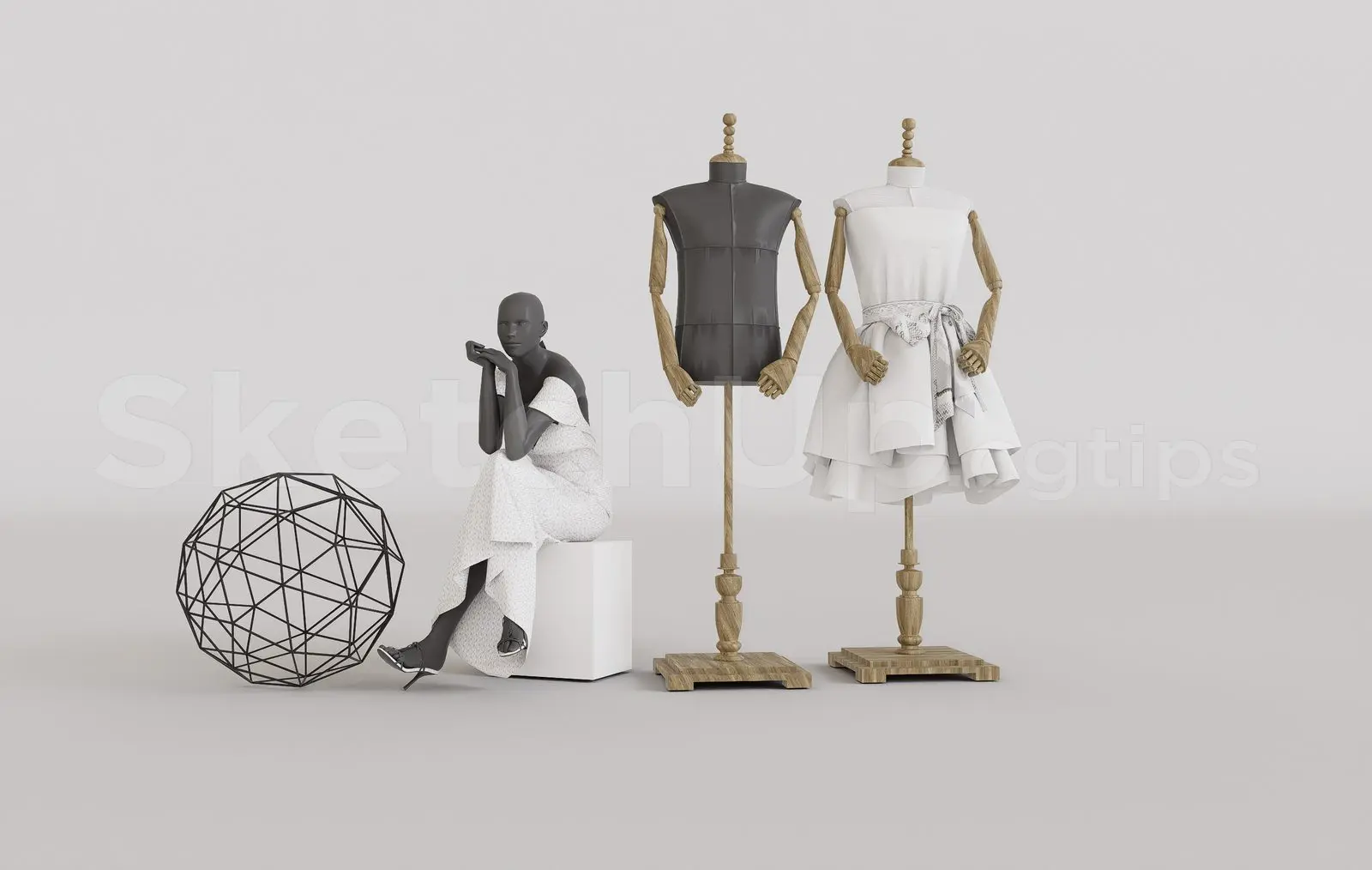 A Mannequin For Fashion Clothing