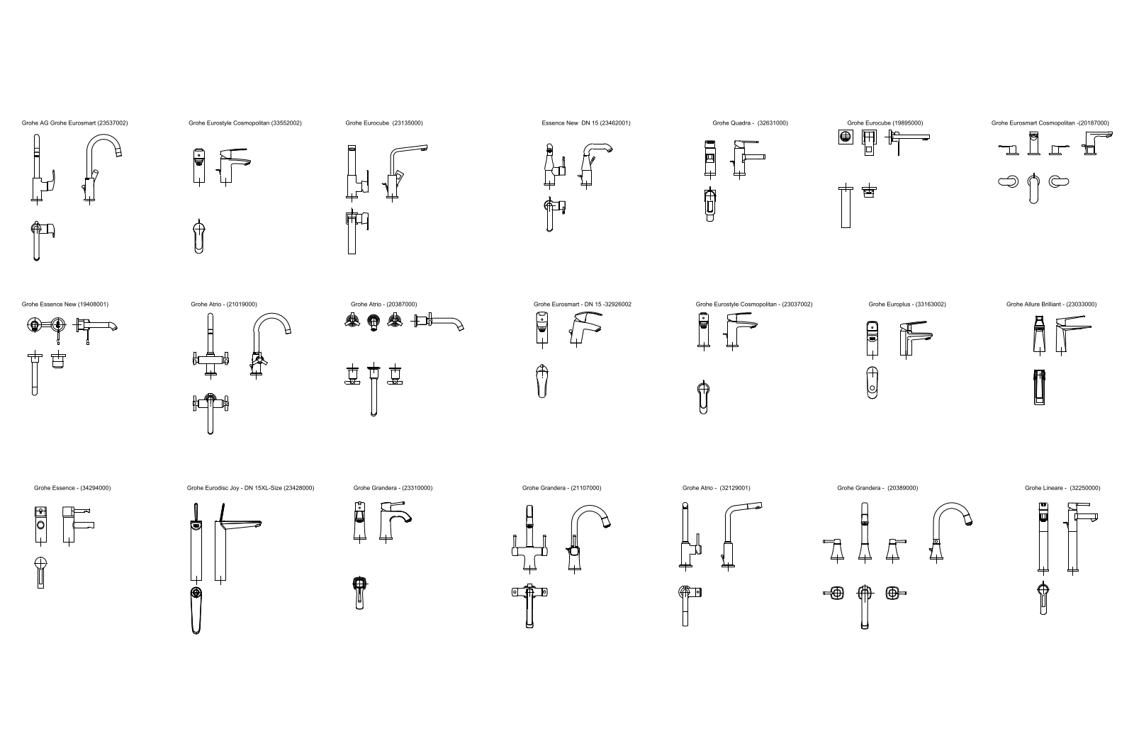 Grohe single lever basin mixer