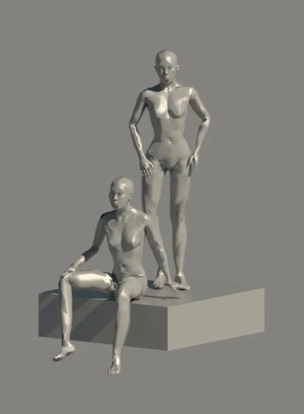 Sitting Mannequin