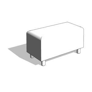 Arroyo Ottoman - Upholstered Bench - HighTower