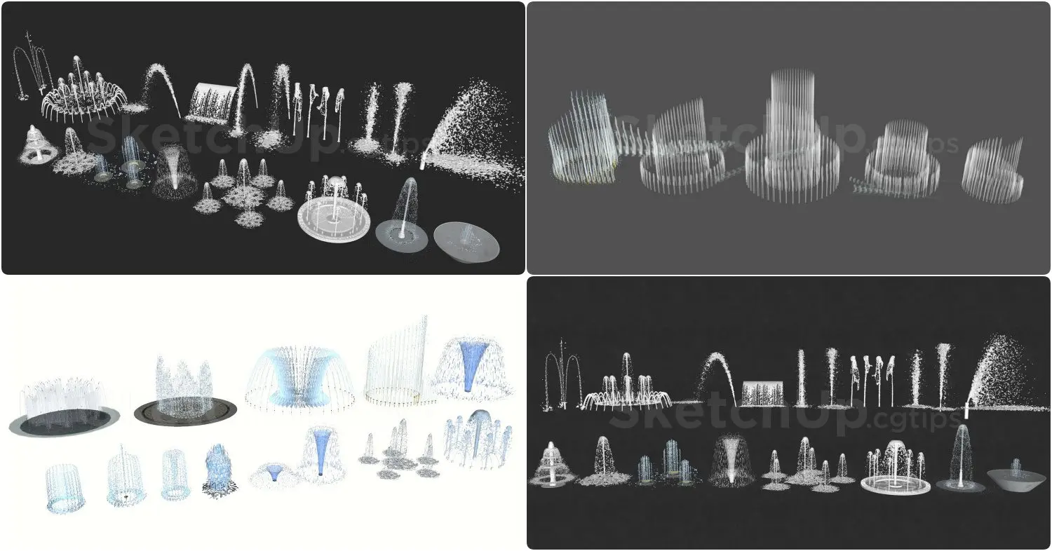 Water Fountain Nozzles