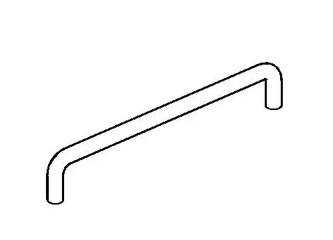 U Shaped Door Pull