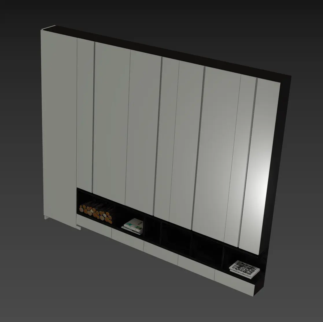 Wardrobe — preview 1, by Quan Xien (3dzip)