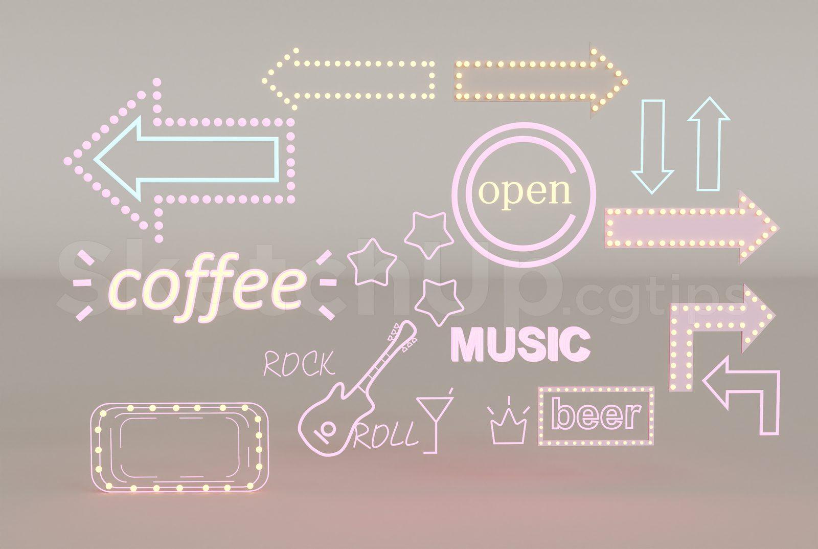 Neon Light Set