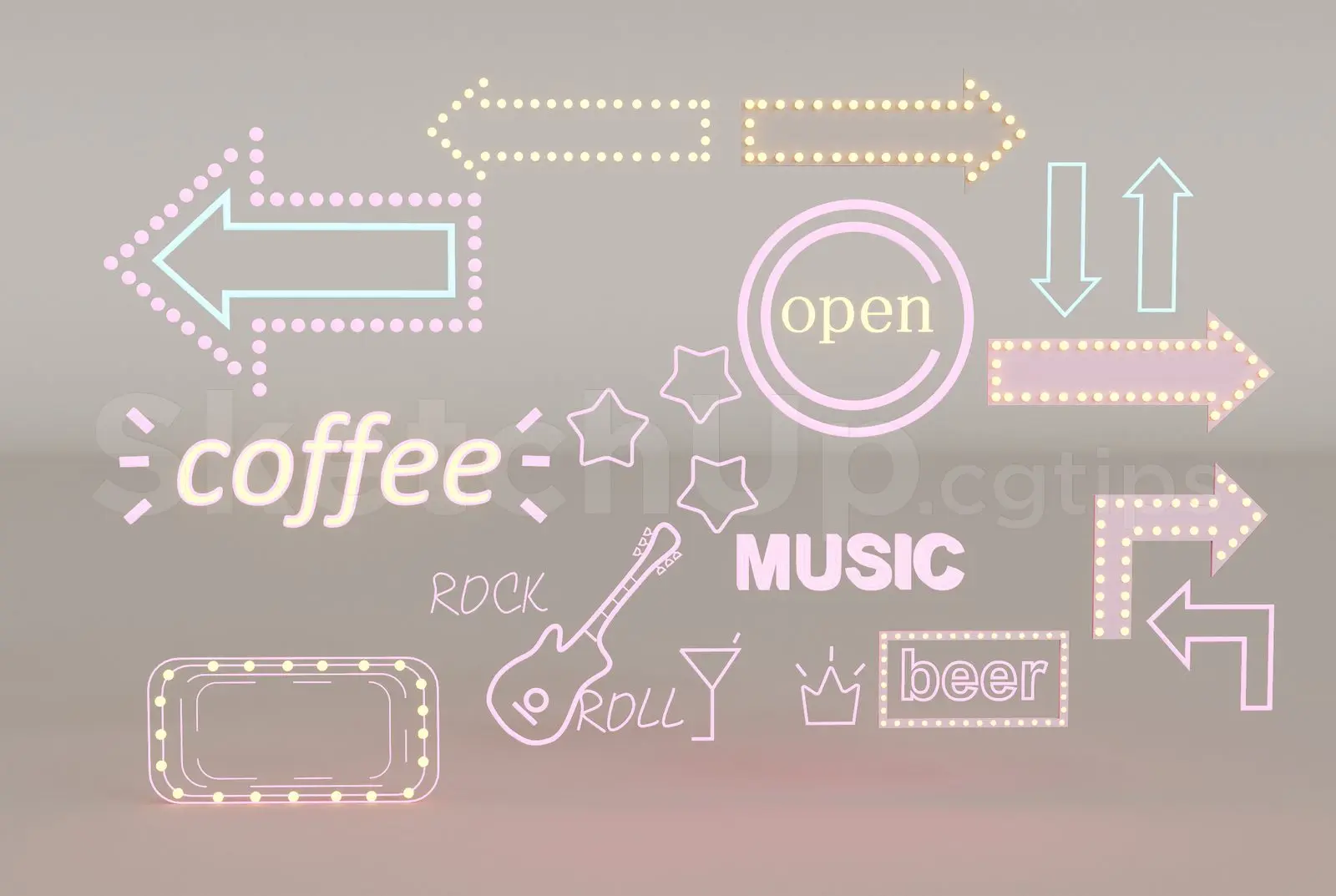 Neon Light Set