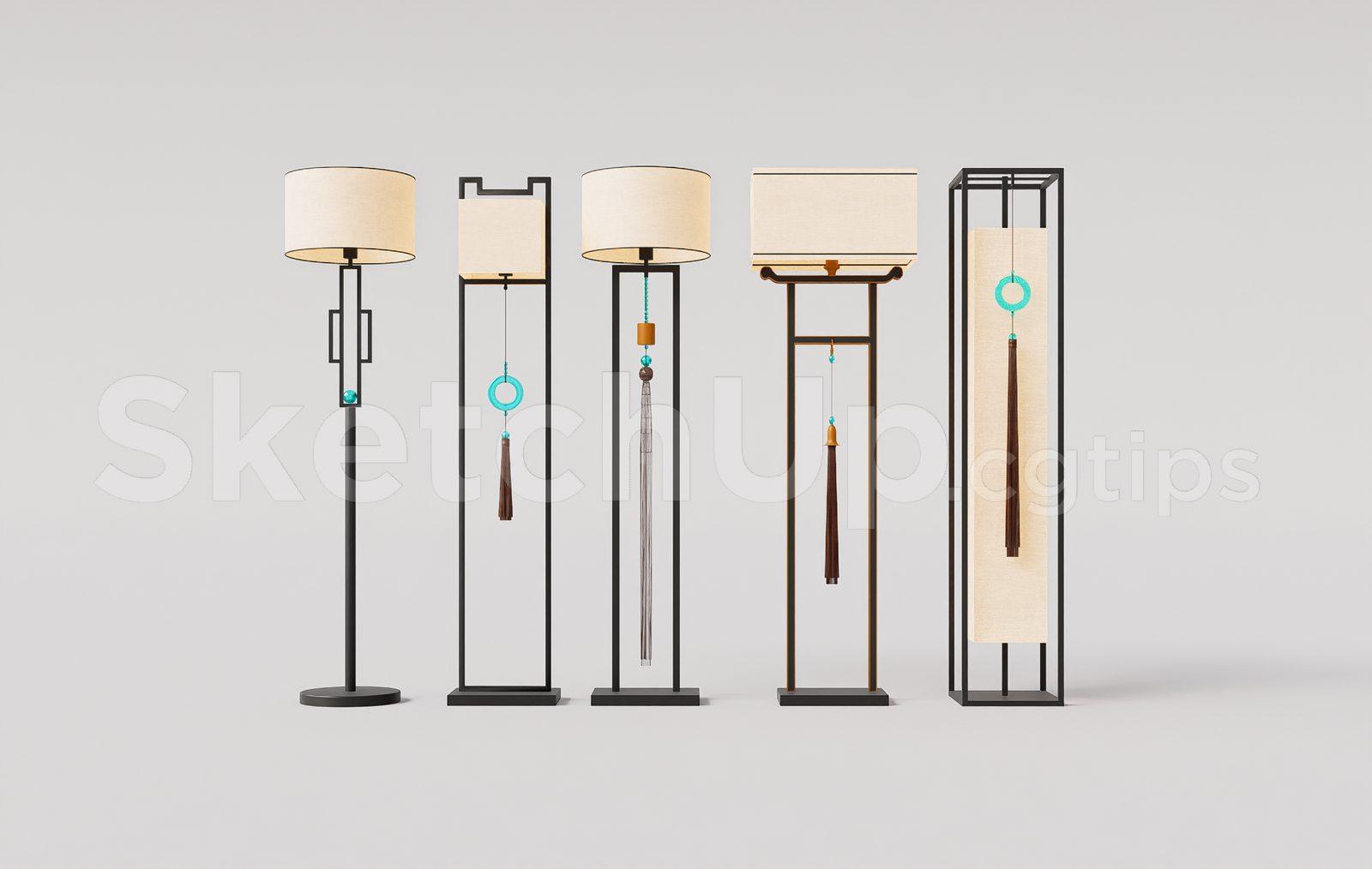 Traditional Chinese Floor Lamps