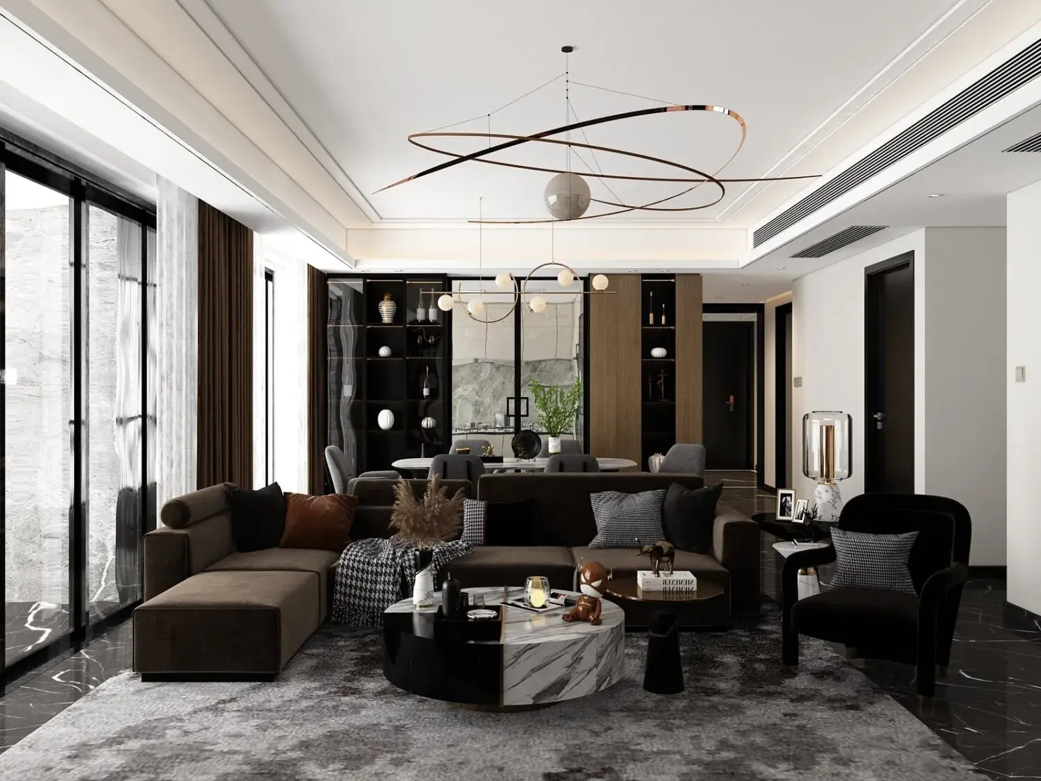 Interior Scene Model Livingroom 591