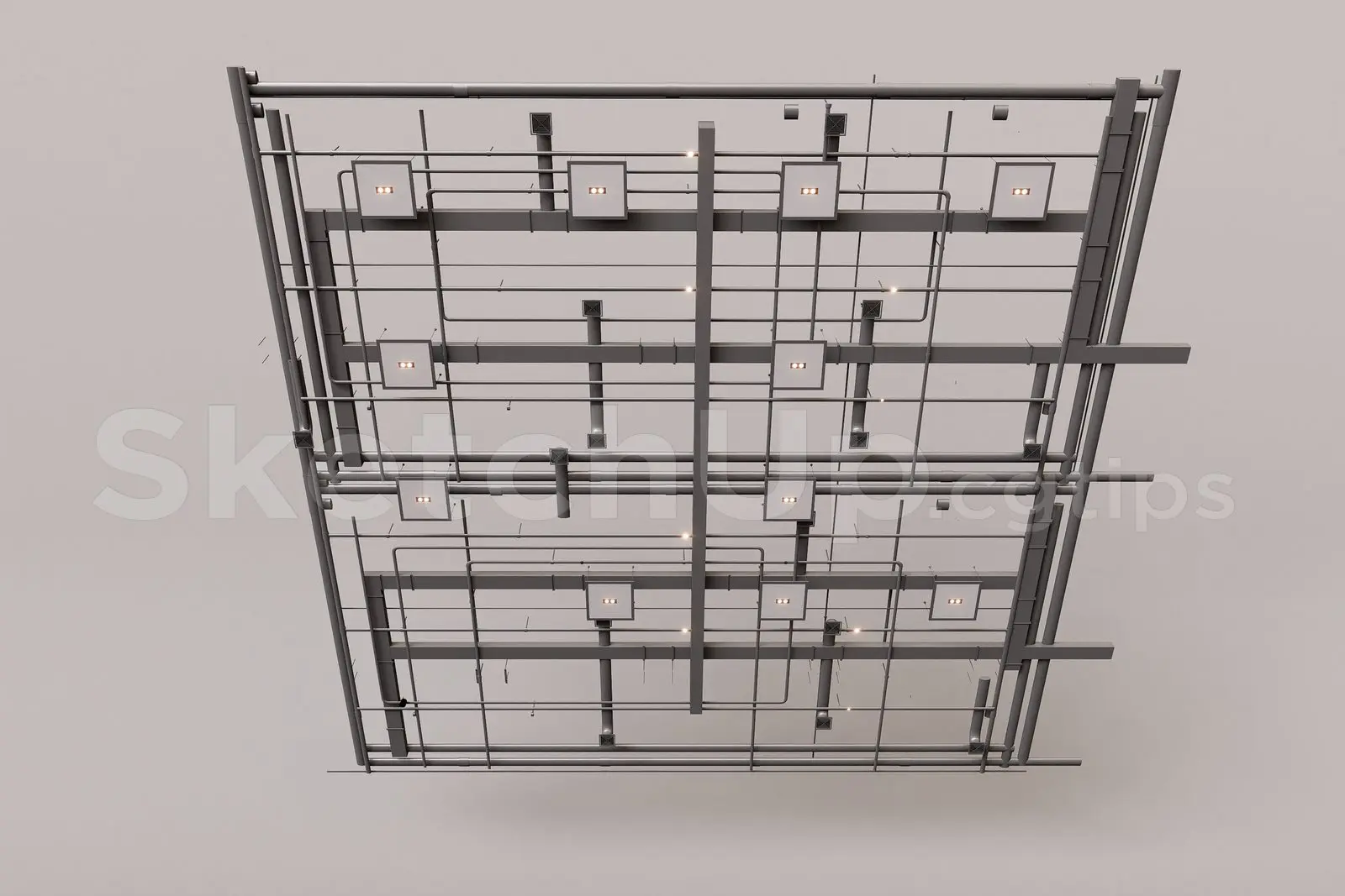 Technical Ceiling (Trần kỹ thuật) — preview 1 (cgtips)
