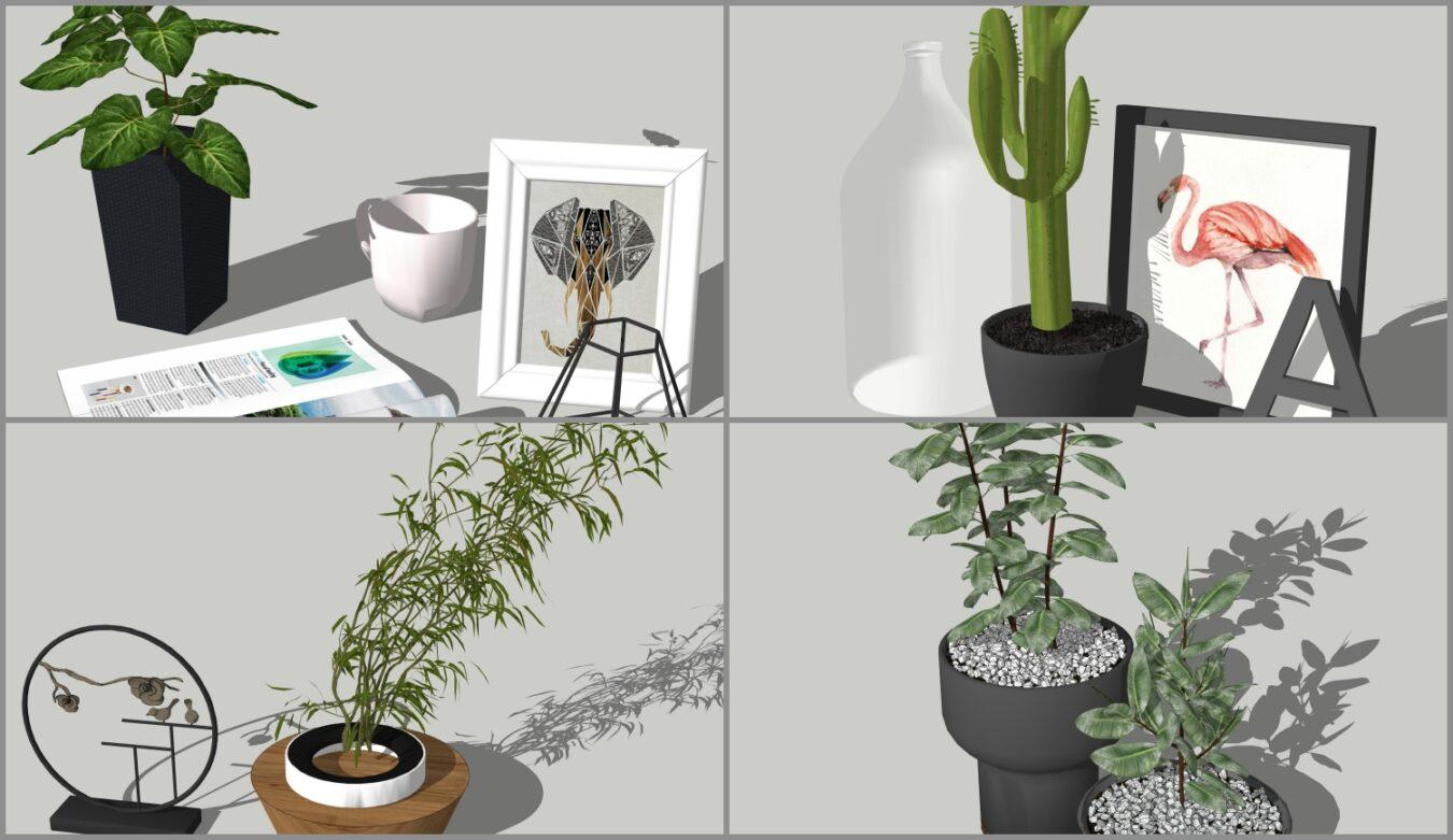 Combo Tini Tree Decor