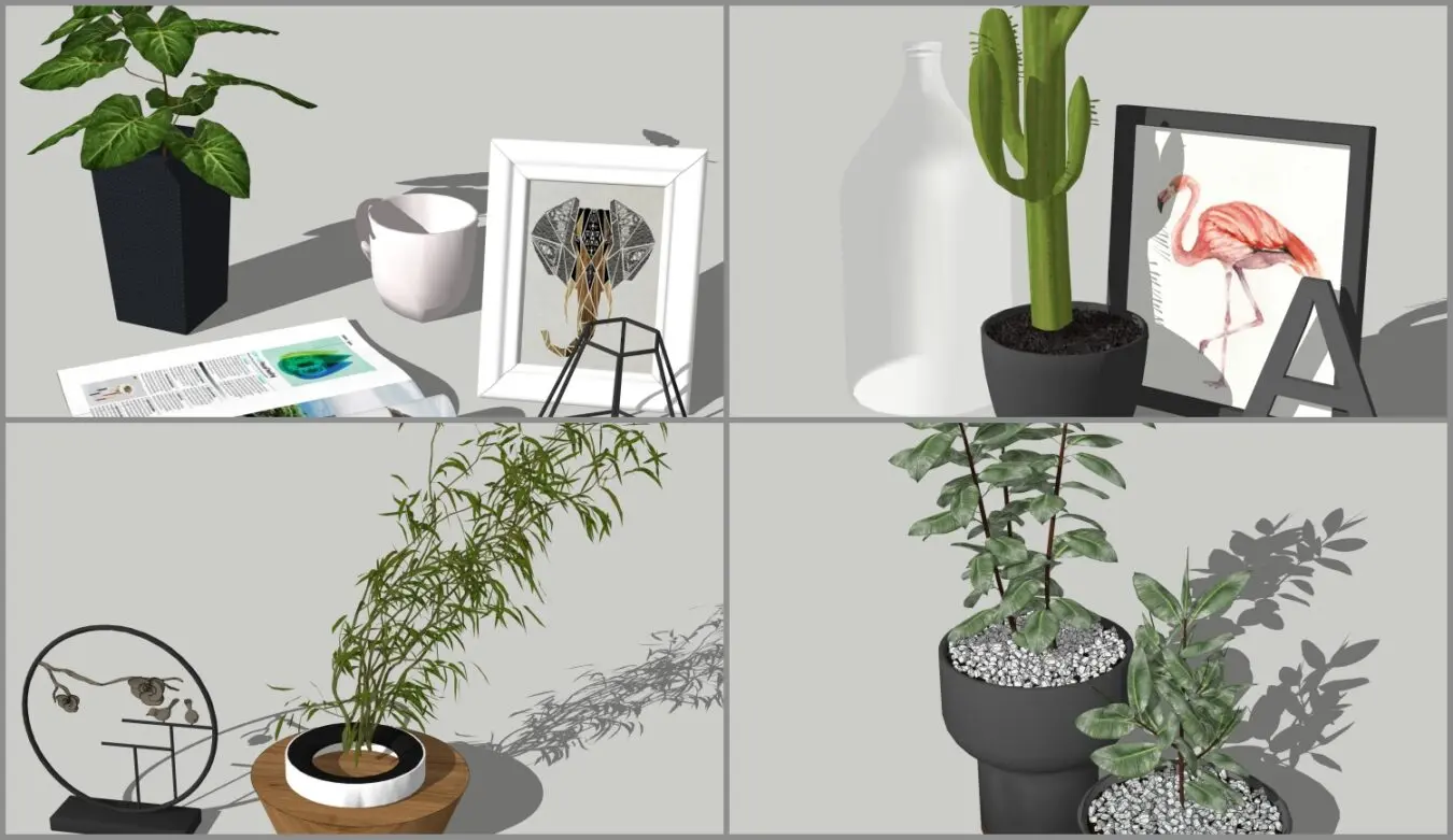 Combo Tini Tree Decor — preview 1 (cgtips)