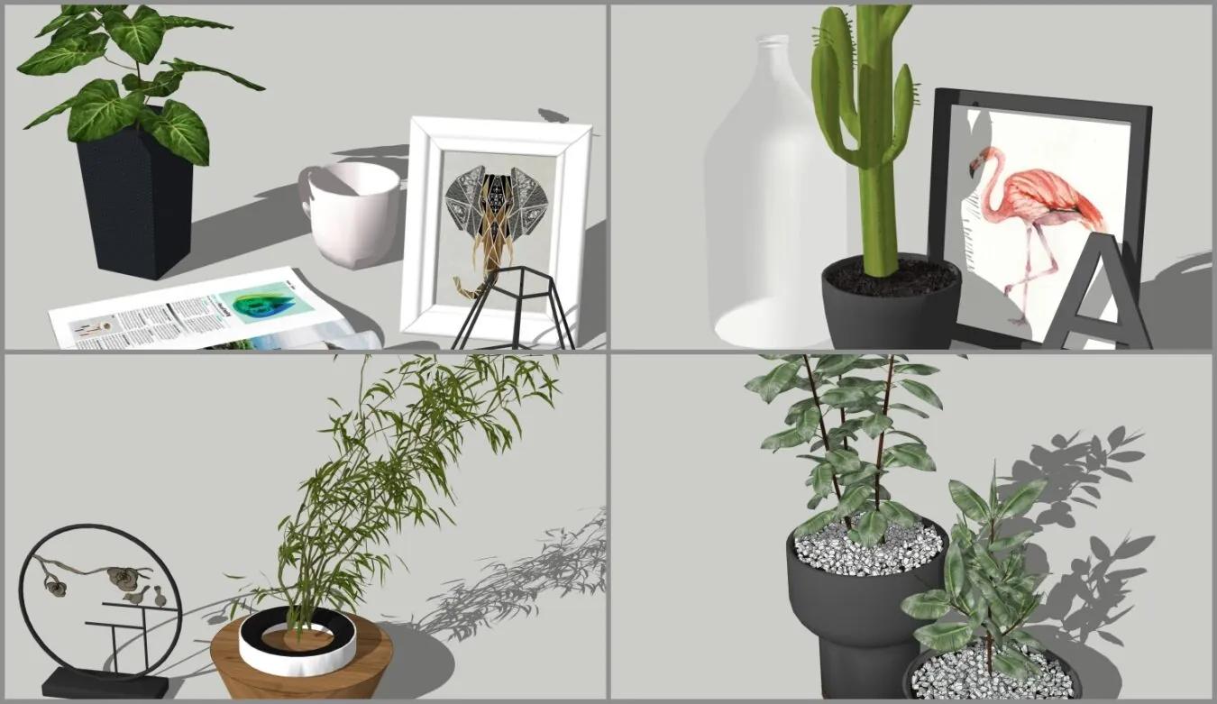 Combo Tini Tree Decor