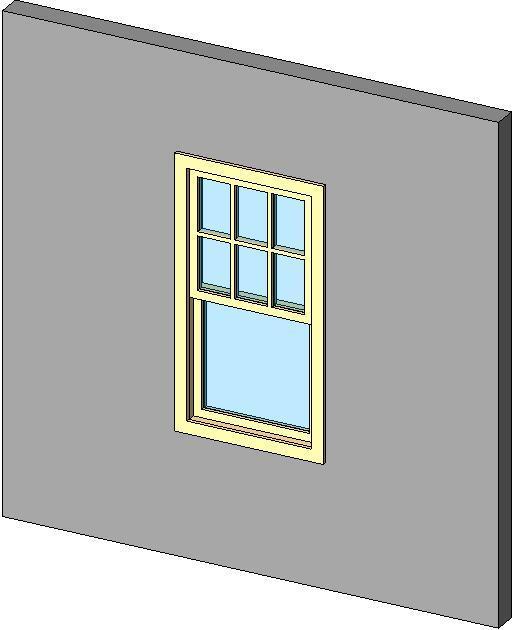 Double Hung 3 x 3 Craftsman