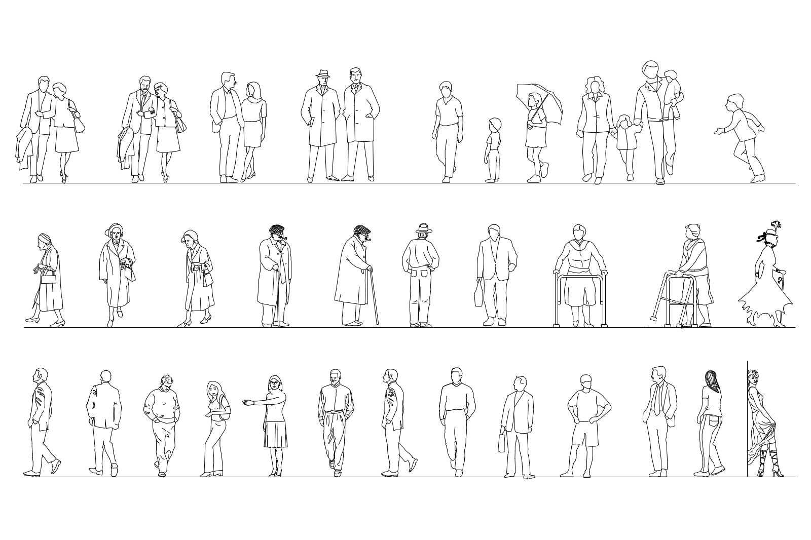 People of different ages