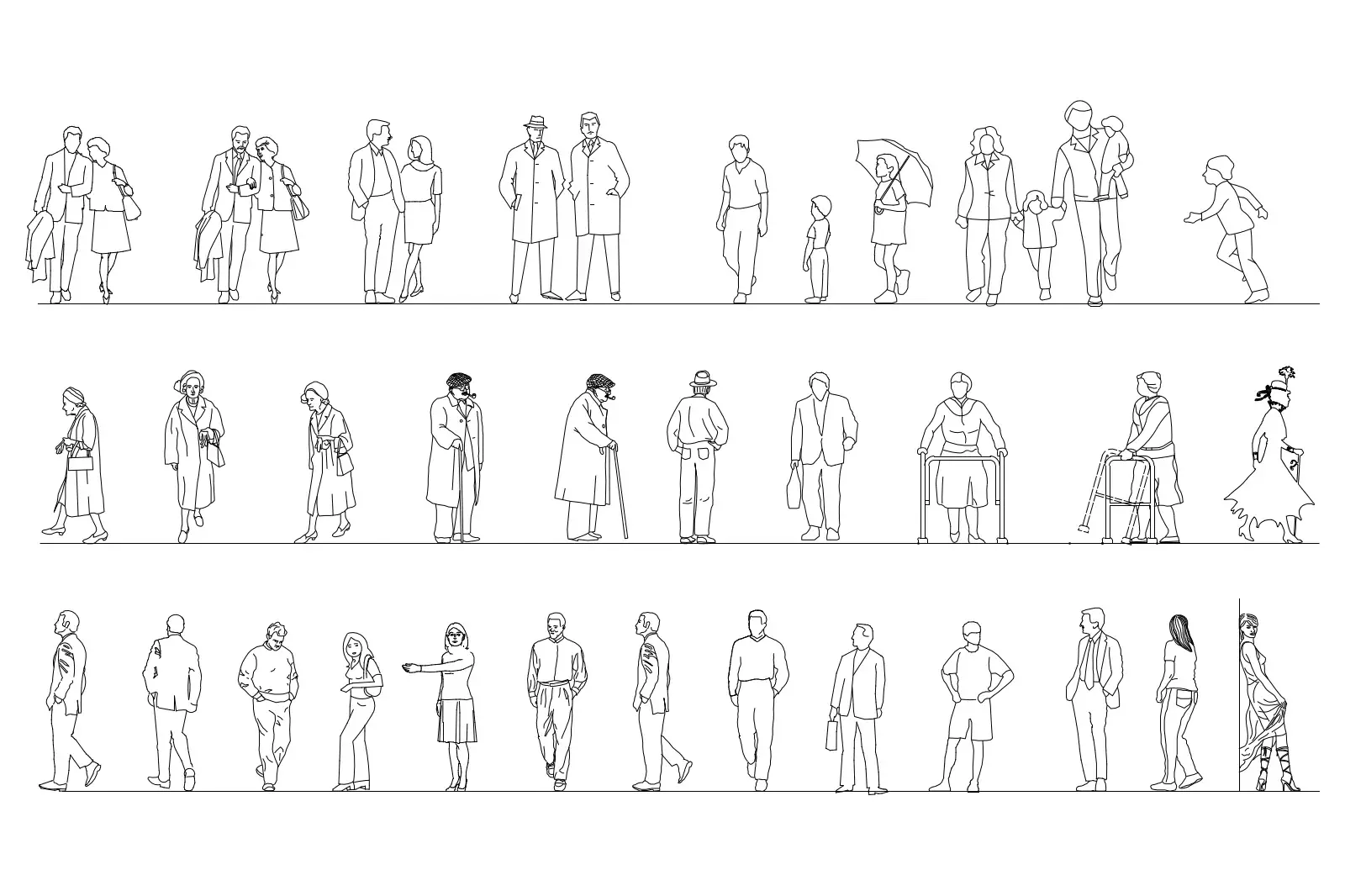 People of different ages