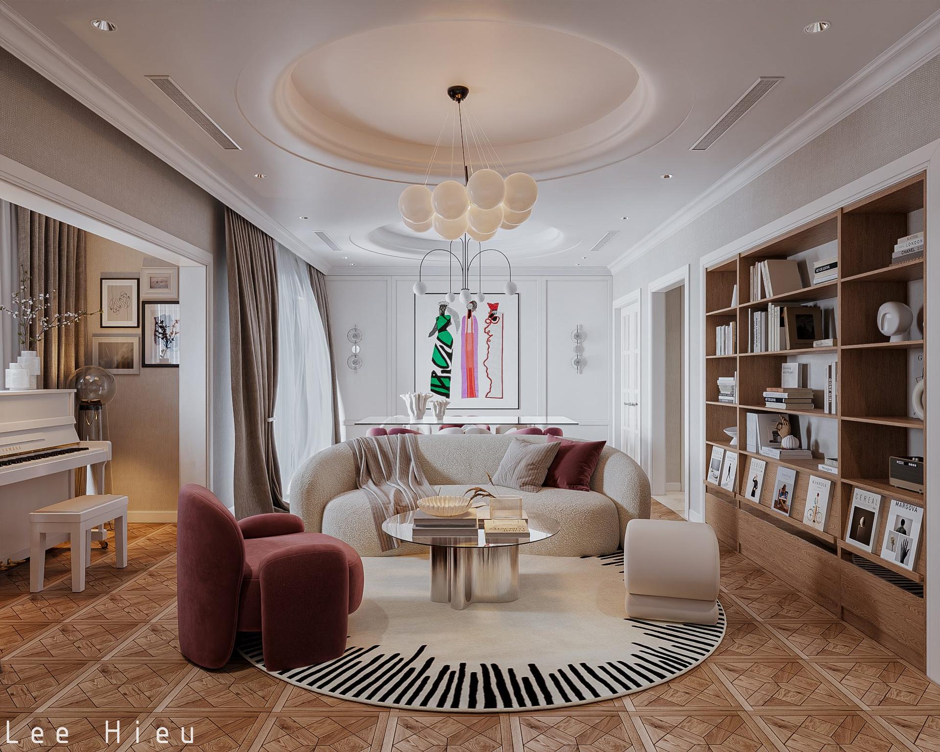 Apartment Interior — preview 1, by Le Hieu (3dzip)