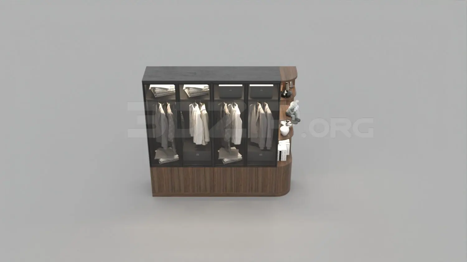 Wardrobe — preview 1 (3dzip, CC0)