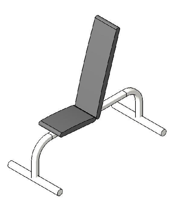 Up right bench