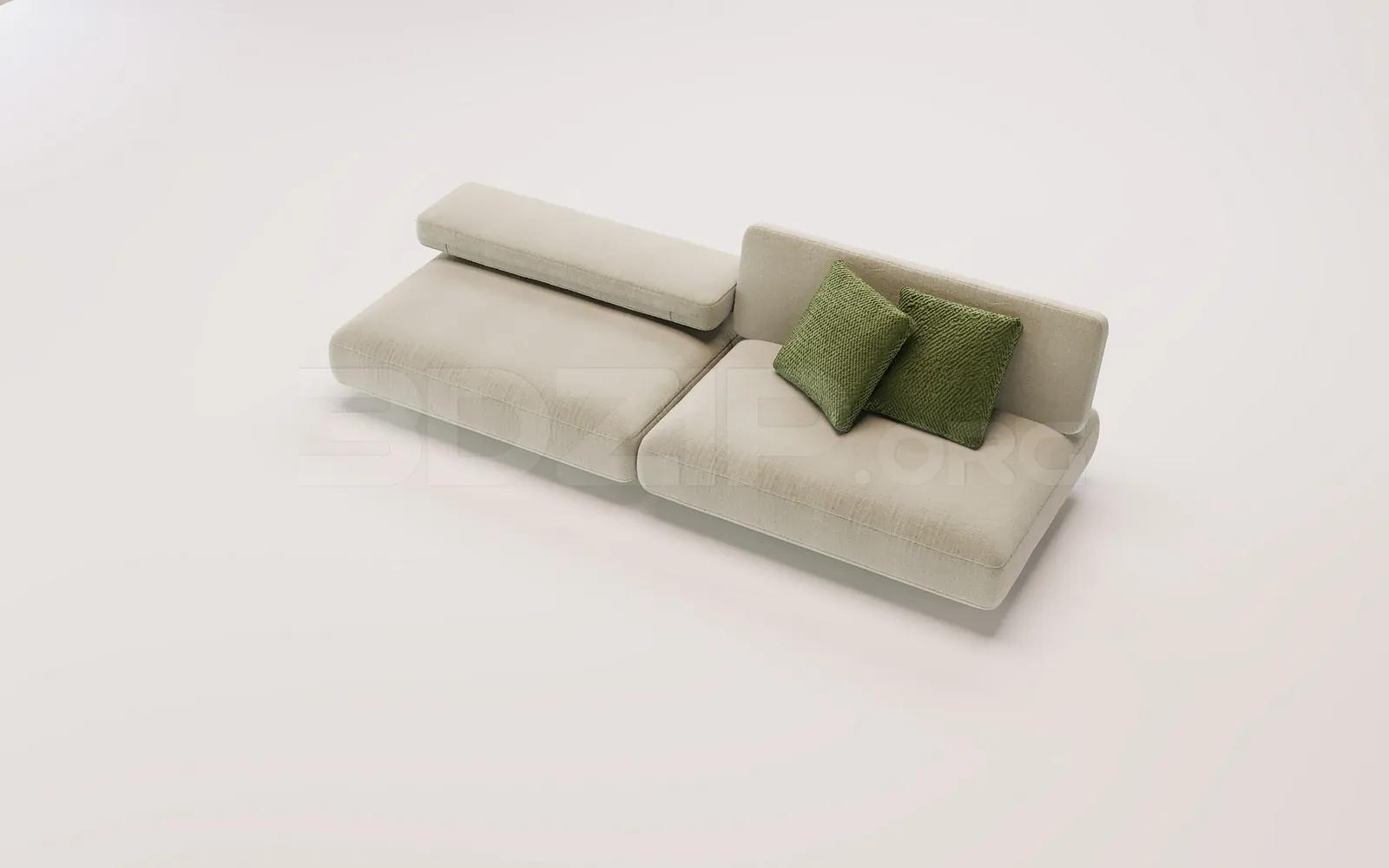 Sofa 3D Model for Interior Projects